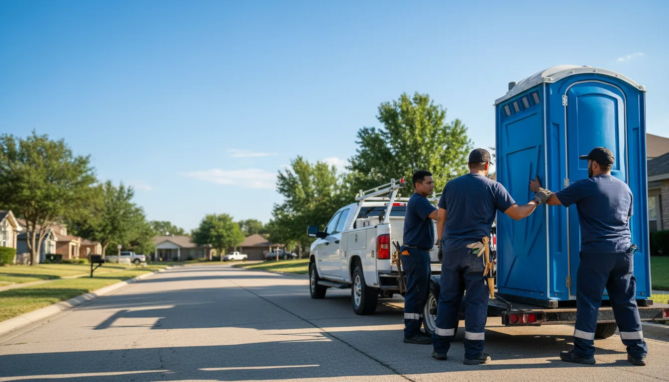 Portable Toilet Rental in Emington, IL near me